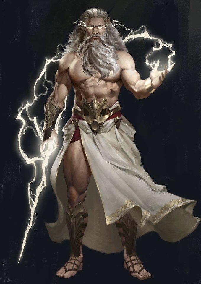 YUTA - ZeusGod of the sky, lightning, thunder, law, order, justice, King of the Gods and the “Father of Gods and men”.