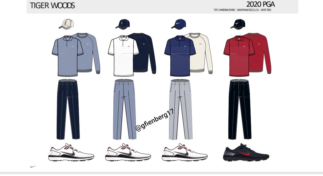 tiger woods clothing 2020