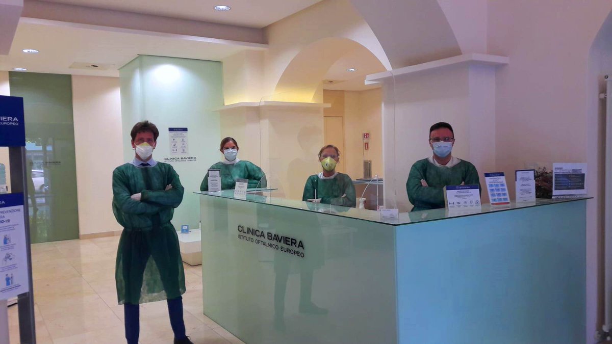 BavieraItalia's tweet photo. Clinica Baviera è tornata a svolgere regolarmente i propri servizi. Continuiamo a mettere in atto delle misure straordinarie di sanificazione e prevenzione per garantire la buona salute dei nostri pazienti e del nostro personale medico. Vi aspettiamo! #NoiCiSiamoPerVoi https://t.co/VKsfuRqTfg