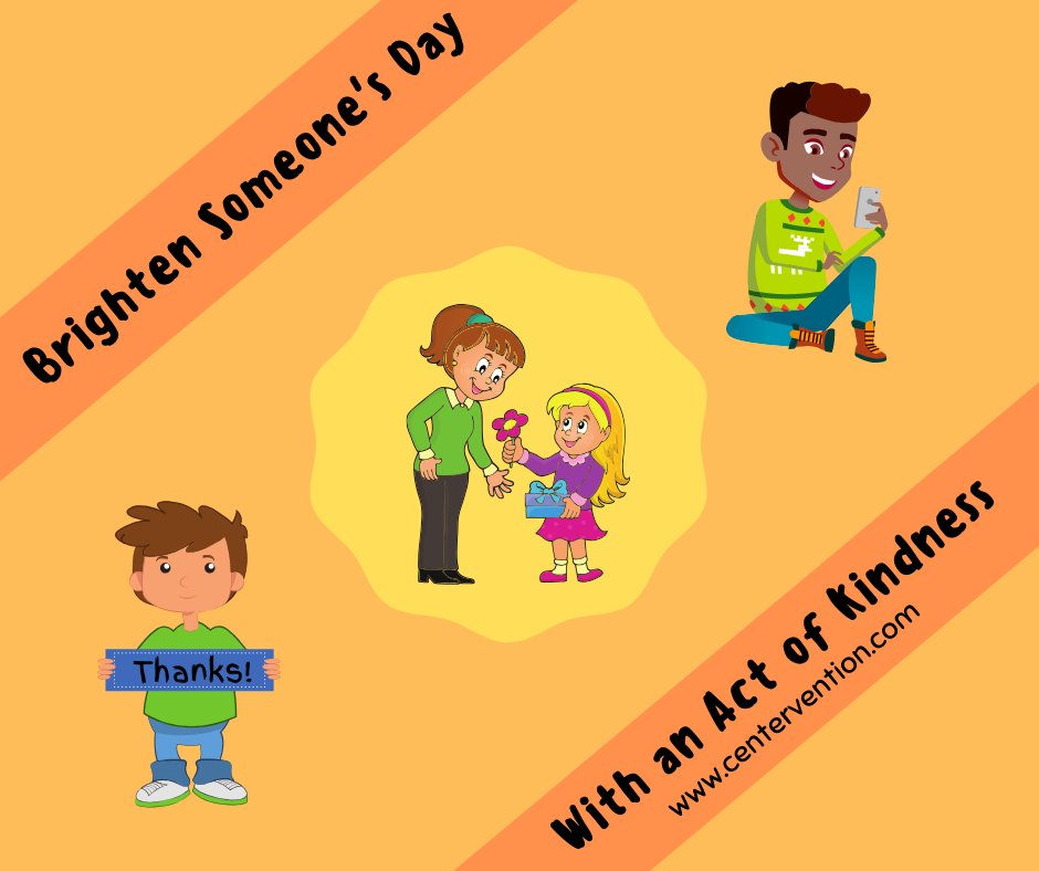 Centervention's tweet photo. This lesson is about #actsofkindness and teaching your students how small gestures can brighten someone's day.  There is a brainstorming worksheet that students can add to their #SEL journal as well as cut-outs to fill in.
https://t.co/WyrPQ7jZGk https://t.co/T2vbE4U41a