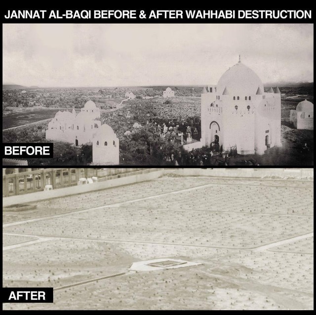 May Allāh be well pleased with the inhabitants of Jannat Al-Baqi .