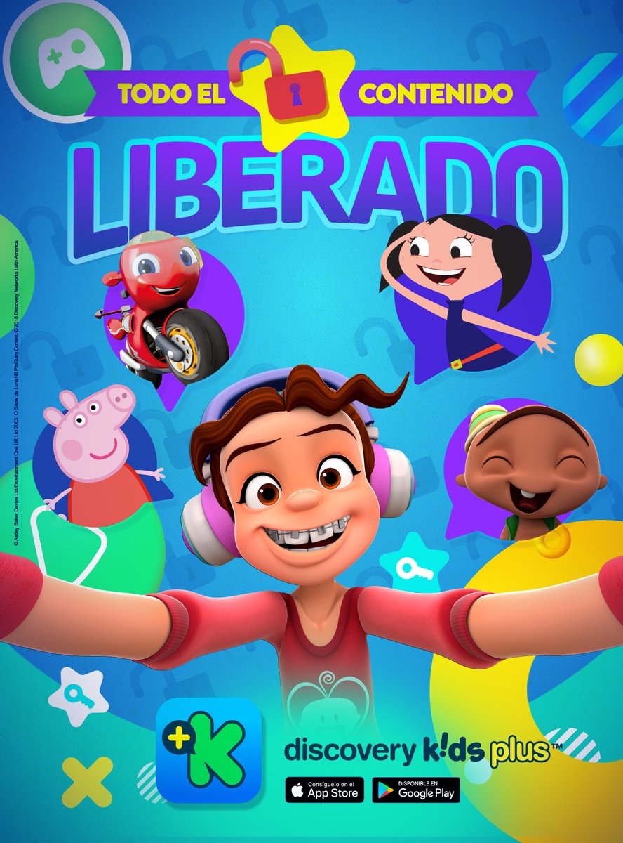 integracionbta's tweet photo. Discovery Kids Plus es la plataforma digital de @DiscoveryKidsCo que ofrece una experiencia segura, divertida y fácil de usar. Está diseñada para promover la interacción entre grandes y chicos y proporcionar contenido divertido. 
¡Descárgala! 👦#JuntosContraElCoronavirus https://t.co/I8ZVyNNCwg