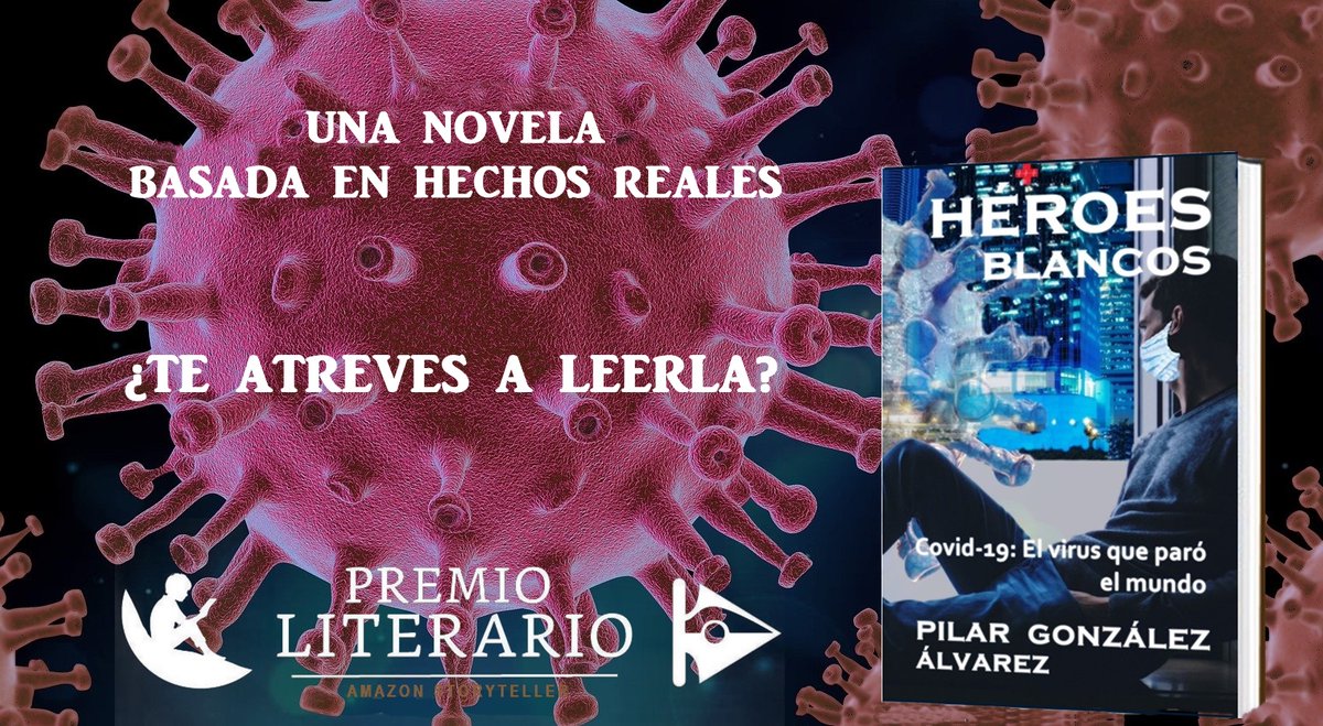 ✅Nueva #novela de <a href="/pilarescritora/">Altcoin Knight ✞</a>📚

👉 HÉROES BLANCOS 👈
Covid-19: El virus que paró el mundo

Una novela sobre la #pandemia y el #confinamiento. Basada en hechos reales. ¿Te atreves a leerla? 

👉amzn.to/3dEzy9y

#PLAS2020 #Kindle #RecomiendoLeer