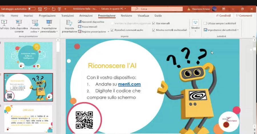 #CollegaMentiDigitali @FComunitaMilano: si parla di #AI con gli #studenti <a href="/iisfalconerighi/">IIS Falcone-Righi di Corsico</a> grazie a Eleonora Arnese, formatrice <a href="/fmdigitale/">Fond. Mondo Digitale</a> #AmbizioneItaliaScuola <a href="/microsoftitalia/">Microsoft Italia</a>. Ma non in modo tradizionale: i partecipanti diventano protagonisti con menti.com