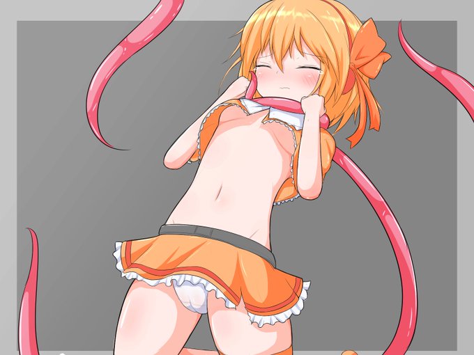 絵316号「まほとじさん」
お誕生日おめでとうございます。お誕生日は生まれたことを後悔させる日と小耳に挟んだので触手に首を絞められて体中舐め回されてもらいました。

あとまほとじちゃんの格好って割ととんでもないえっちさしてると最近気付いてしまいました。下から覗きたいですね! 