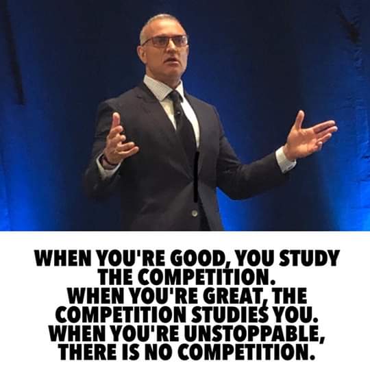CandiceKalala's tweet photo. When you're good you study the competition,  when you're great the competition studies you. When you're unstoppable there's no more competition. 
#Motivation #InspirationalQuotes #Entrepreneurship #mindsetiseverything #AttitudeofGratitude https://t.co/coOwrBWo5v