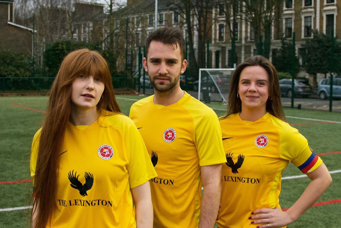 People have been asking about getting hold of a @todociudadwfc shirt with lex sponsorship and we have the only ONE up for grabs in our raffle. Each donation of £10 or more is one entry! Full list of prizes (it's a massive list) on the crowdfunder link in our bio! #SaveOurVenues