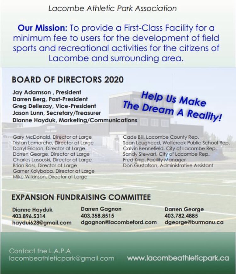 We have so many great sponsorship opportunities available! Take a look at what spots are available and get your business in front of 55,000+ fans every year!  Your support is crucial in providing youth with incredible sporting opportunities for years to come!