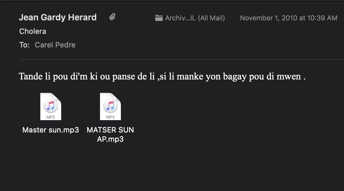 Carel Pedre tweet media