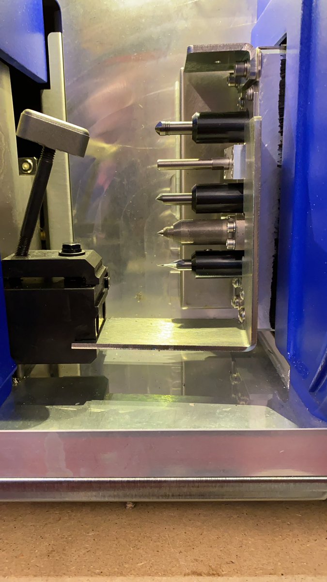 KeySurgery's tweet image. Mul-T-Lock KC5 all set up today in workshop. All MTL platforms can now be cut.