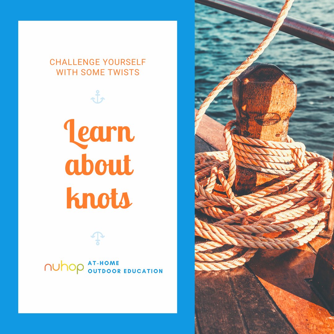 Take on a new challenge with our lesson on knot tying. Check it out at the link below.

sites.google.com/nuhop.org/at-h…