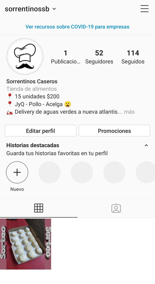 alanebenitezz's tweet photo. Hola gente, con mi vieja empezamos un mini emprendimiento de sorrentinos caseros. Gracias a Dios nos viene yendo bien y queríamos que nos vayan conociendo. Tenemos página de insta donde pueden ver los pedidos y los sorteos. Con un Rt nos ayudarían mucho. Vayan y participen 👩‍🍳🥇 https://t.co/hyH5dyQKtU