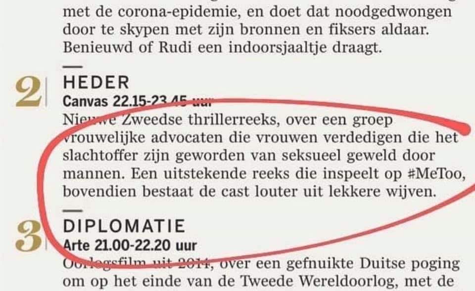 Alleen Vlamingen hebben dit soort geweldige humor.
