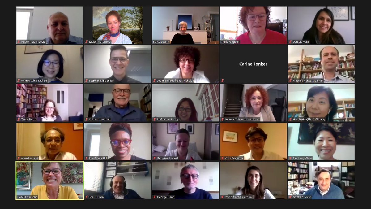 And that concludes a successful #firstvirtualmeeting. Thank you for all our valued Council Members. #educationresearch #onlinemeetings #WFH #stayhome #StaySafe