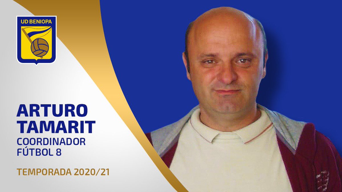 Arturo Tamarit se suma al proyecto de la <a href="/UDBeniopa/">UD Beniopa</a>.

Ocupara el cargo de coordinador de F8. Ha pasado por clubes como Valencia, Villarreal, Almussafes, Sueca y Sollana entre otros.

Damos otro paso hacia una nueva temporada.

#UDB #lafortalezadelaUNIÓN #Desde1966