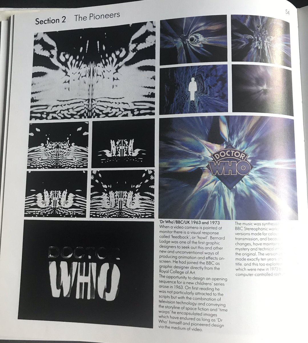 TimeLordDrew61's tweet image. So today I am having a day revisiting Books that I bought ages ago. So back to 1987 and this great book of Television Graphics by Douglas Merritt highlighting the Best British TV Title sequences. #books #tvgraphics #douglasmerritt #doctorwho #theavengers