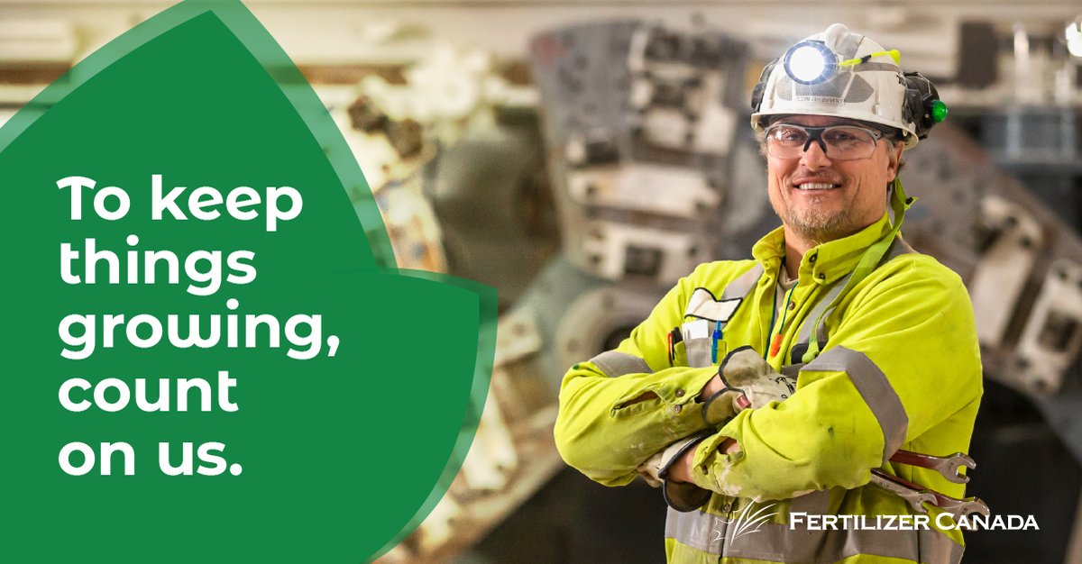Canadian fertilizer provides nutrients that crops here and around the world need to keep growing. Recovering from this global crisis will depend on a secure and reliable source of healthy foods.

Learn how Canadian fertilizer is helping: fertilizercanada.ca/covid-19