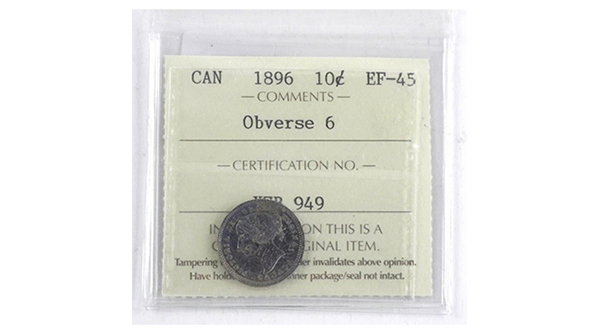 Auction_Network's tweet photo. Canada 1896 10 Cent. EF45. ICCS. Obverse 6 (KSR)
https://t.co/GoCVi3dGPW - Online Auction Tuesday May 12th, 2020 At 7:00 PM EST.  #Coins #Banknotes #Silver #Gold #Jewels #Stamps &amp; More! Collector Estates #CoinAuction #OnlineAuction #CoinAuctions #JewelleryAuction #Collectibles https://t.co/sotcoSjRR6