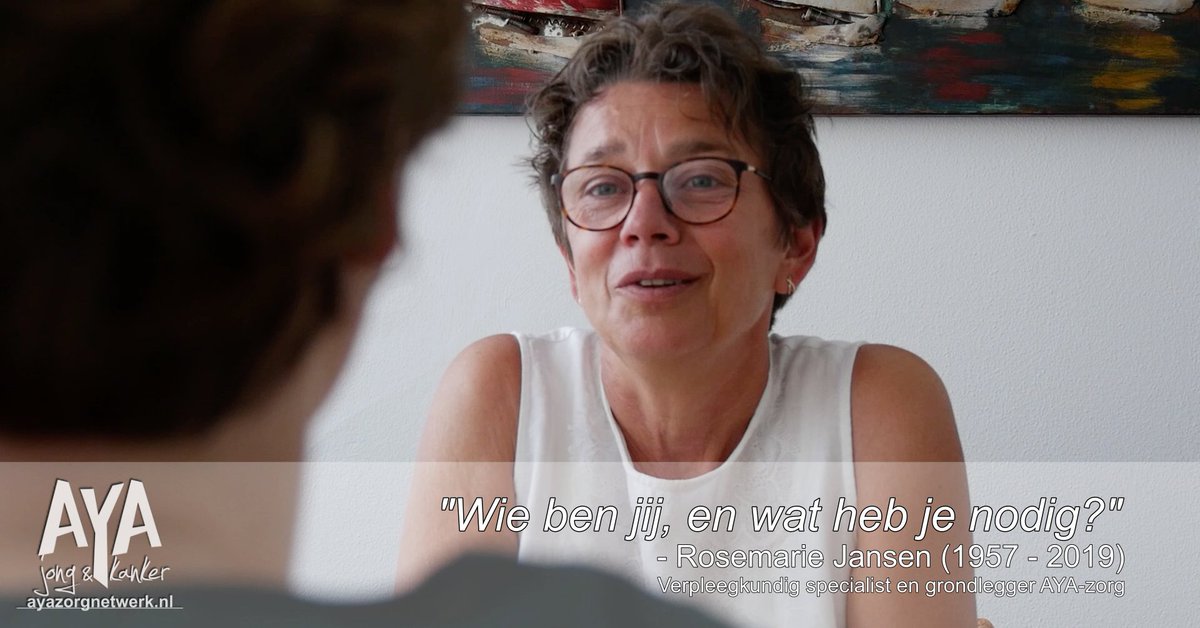 Nationaal AYA 'Jong & Kanker' Zorgnetwerk tweet media