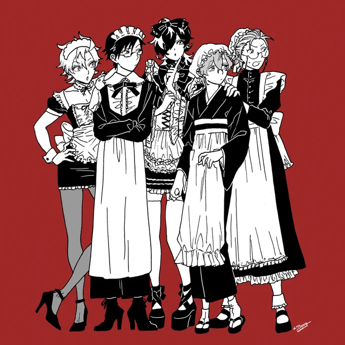 2⃣「おまえらメイドの仕事ナメてんのか!!???」

※女装(メイド)
※2番手 