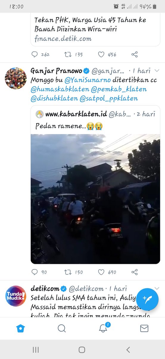 paijoT370's tweet photo. @kabarklaten warning lur https://t.co/L9DX9zXiw1