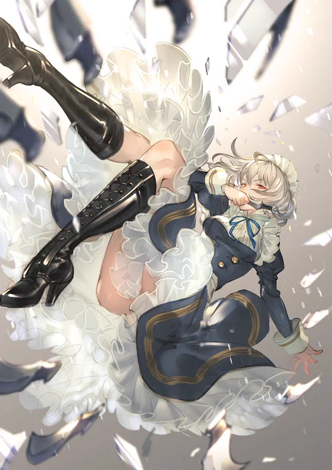 #メイドの日 とっくに終わったけど気に入ってる咲夜さん再掲いいすか 