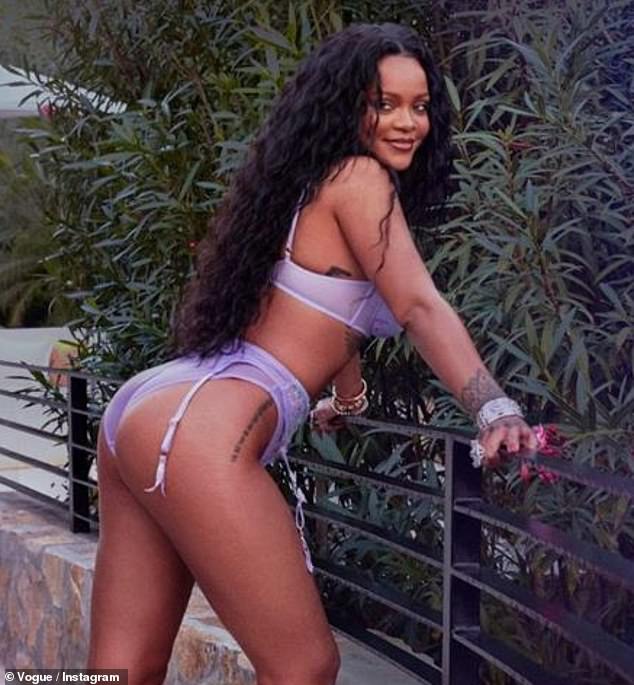 Rod Ryan Show on X: "Rihanna strips down to her lace lingerie as she celebrates Savage X Fenty's second birthday with sexy Instagram snaps. https://t.co/UX0n7LAPTc https://t.co/PZtwmiLgeA" / X