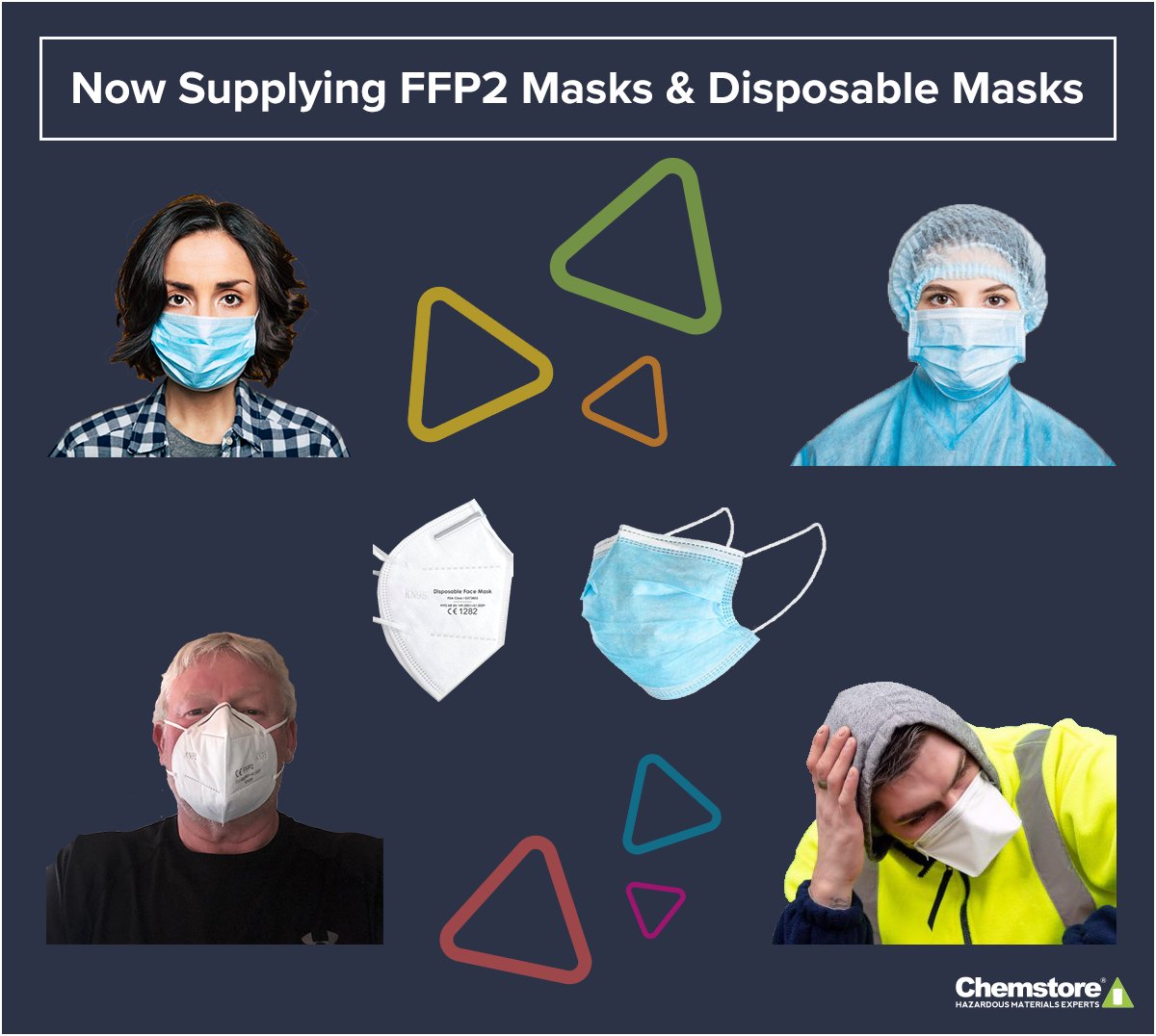 Chemstore's tweet photo. Chemstore FFP 2 &amp; 3ply Disposable Face Masks in Stock - https://t.co/UaOnCSObTq https://t.co/mS8ZzB4hR9