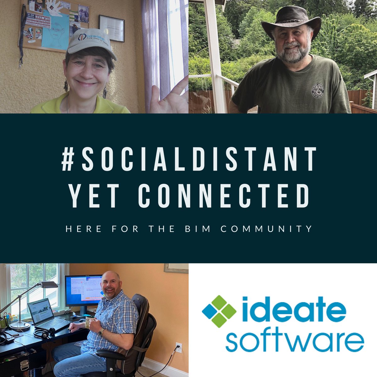 IdeateInc's tweet image. Though geographically dispersed, the @IdeateSoftware team is united in its goal to help you. Get in touch with any #Revit questions you may have >lnkd.in/ge8W4XM
Featured in this photo: Glynnis Patterson | @dhaynestech | @Rwtaylor_Revit
#RevitHelp #RevitApps #BIM