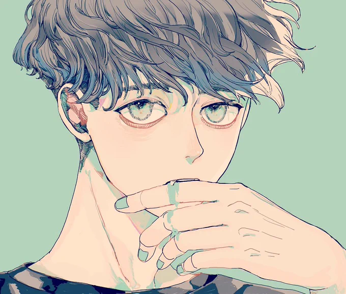 青を噛む 
