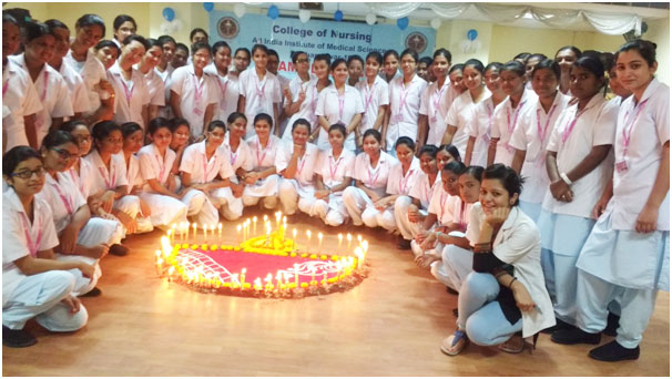 aiimsbbsrrda's tweet photo. On the occasion of #InternationalNursesDay2020, the RDA AIIMS BBSR thanks the Nursing Officers for their selfless love, care, and working spirit during this ominous pandemic and wishes them a healthy future.
We hope the almighty rewards them with blessings.
Keep spreading love.🤟 https://t.co/dw5N1oQpdk