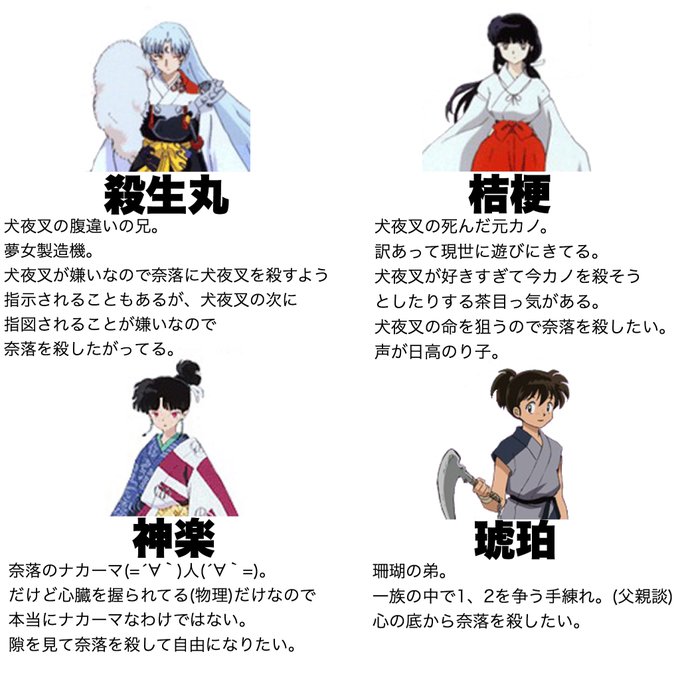 犬夜叉のtwitterイラスト検索結果 古い順