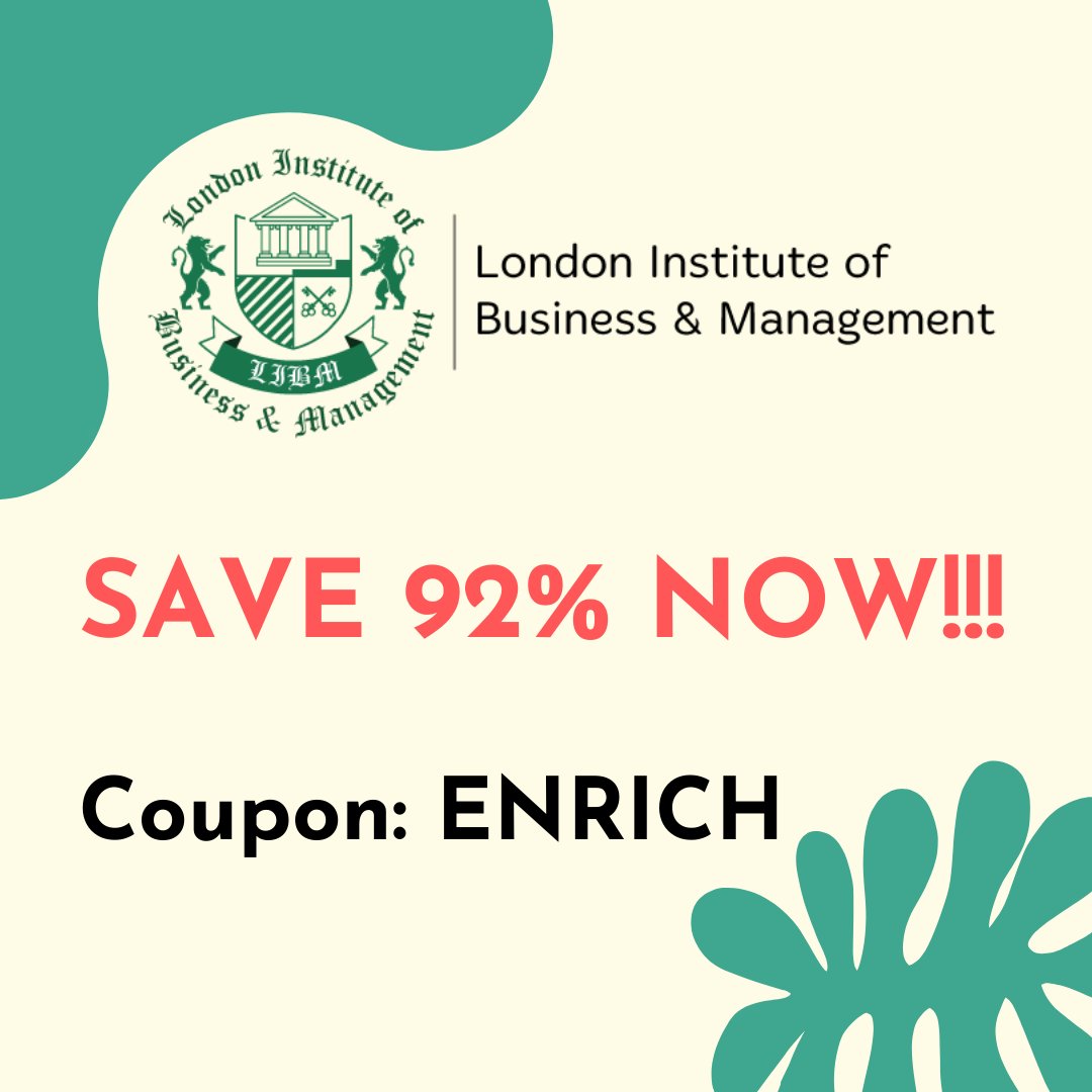 LIBM15's tweet photo. HARNESS THE POWER OF UPSKILLING WITH US!!!!
SAVE 92% NOW!!!
Use Coupon: ENRICH
Visit: https://t.co/dL3VJkSIJX
#LIBM #92percent #discount https://t.co/ptrXI7ZFpK