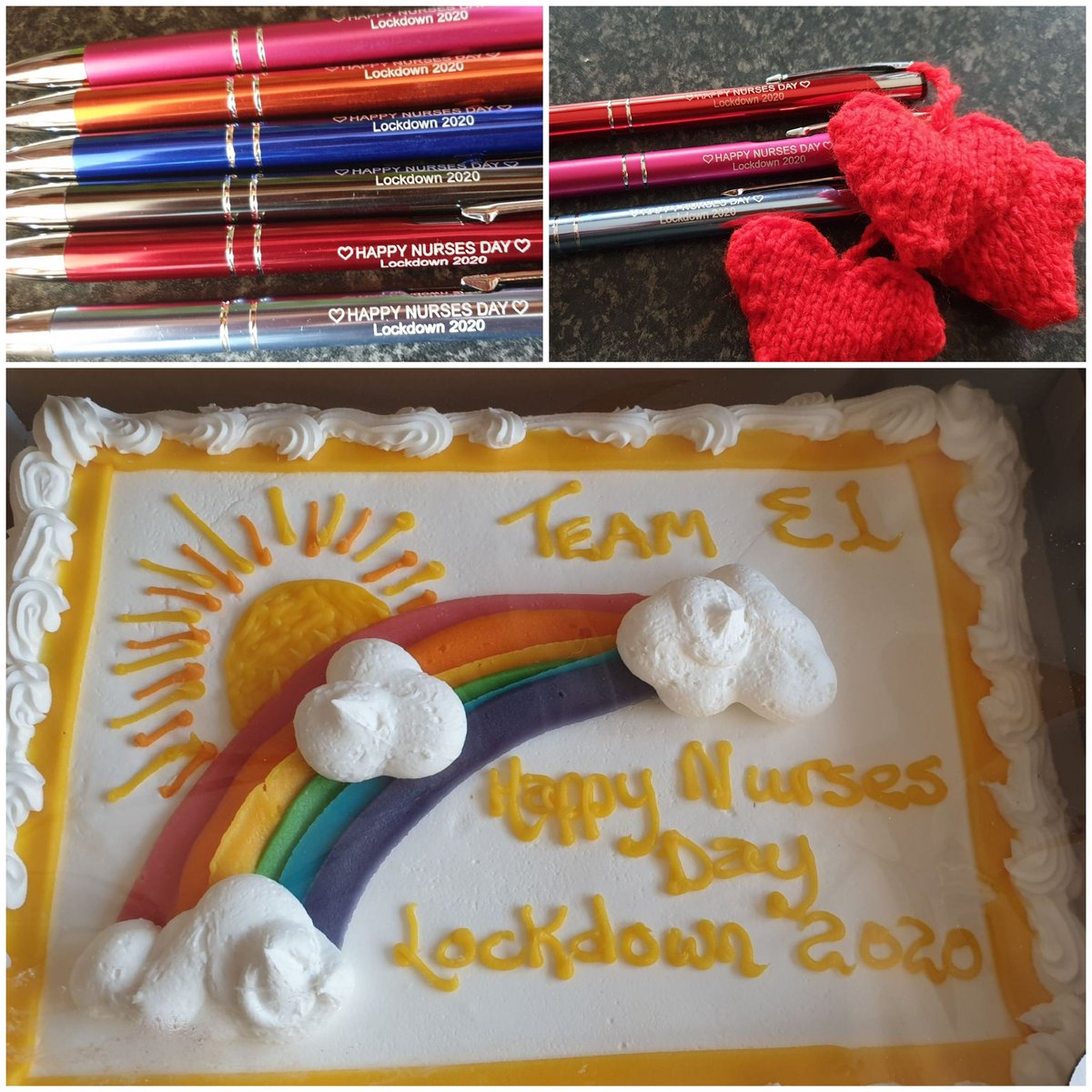 WardC4Stockpor1's tweet photo. Happy Nurses Day 2020 to Team E1  (bringing together B4 &amp; C4) so pleased to work with such a lovely group of people, hardworking, kind and compassionate. Teamwork at its best @StockportNHS @Wardb4Hill https://t.co/7oJBzmZffn