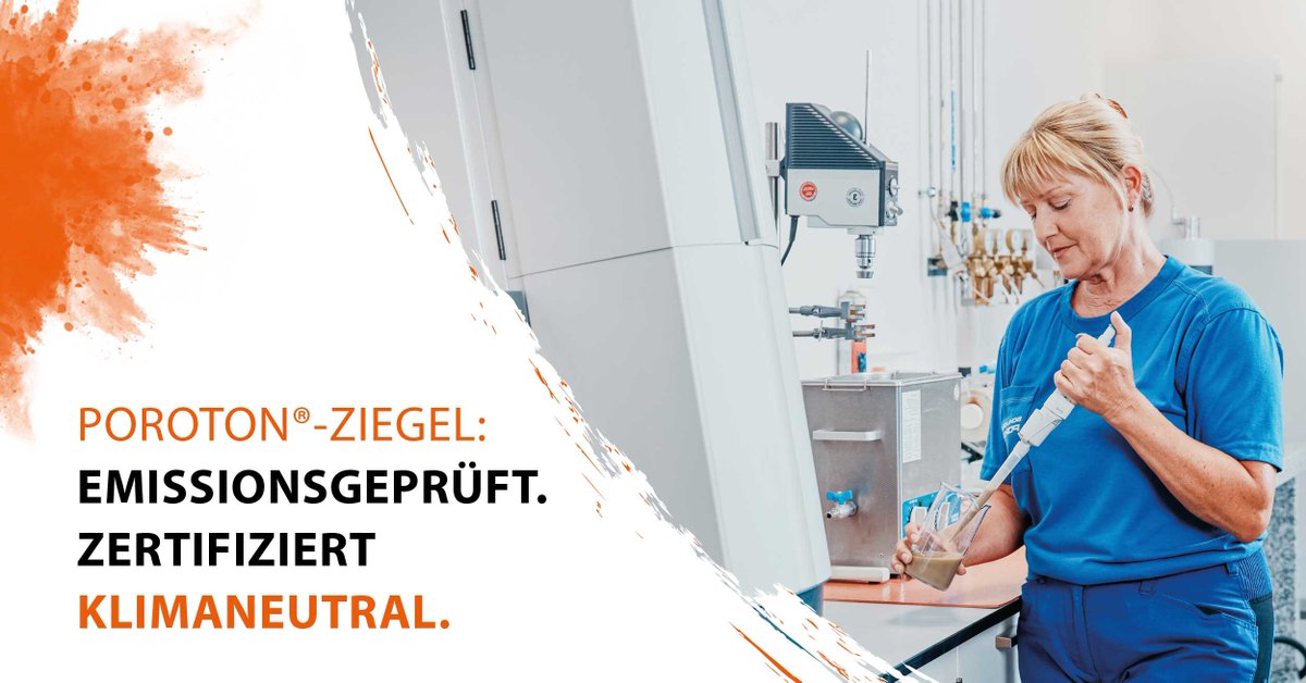 SchlagmannT9's tweet photo. Wer mit unseren Ziegeln baut, kann sich auf eines absolut verlassen: auf ein rundum gesundes #Wohnklima. Dank der ausschließlich natürlichen Materialien. Das belegen mehrere Öko-Zertifikate. Wieso wir die erhalten haben? Mehr dazu findest du hier: https://t.co/y7jm07EY6w #ziegel https://t.co/pXlRFh4hxo