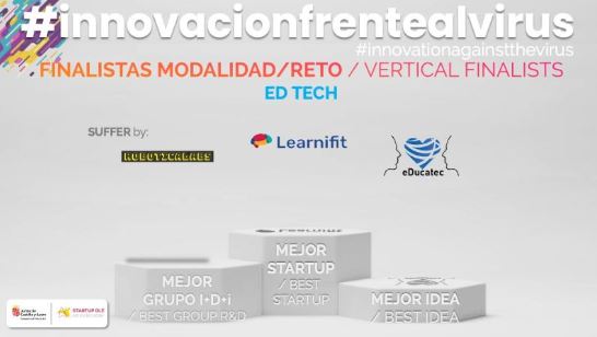 vCollege_'s tweet photo. eDucatec by vCollege gana el premio a la mejor idea edTech. Gracias por todo y a todos. Seguiremos mejorando y aprendiendo. 

#innovacionfrentealvirus #Tecnologia #edTech https://t.co/SpGIkHfOUF