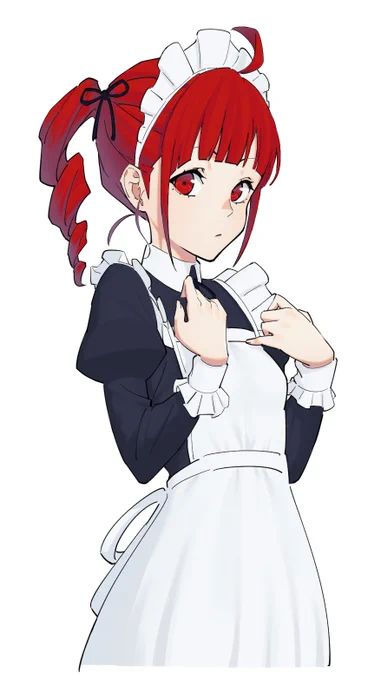 塗ったよ #メイドの日 #重音テト 