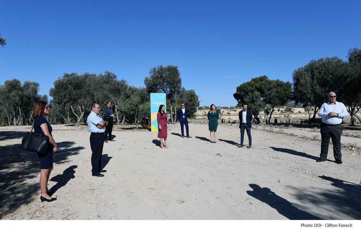 JuliaFarrugia's tweet photo. The first family park to be inaugurated by #ParksMalta will be Il-Foss ta' Ħaż-Żabbar. 70% of works completed. More open spaces for our families. Improving our #tourism product @MaltaGov @RobertAbela_MT #jorgegrech @berfarrugia @VisitMaltaUK @Ronald_Mizzi https://t.co/zQ6QAHr6ik