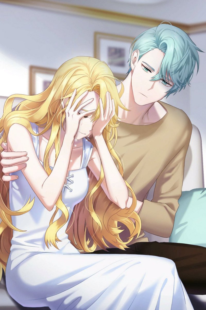 nagoikawa's tweet photo. remember when v said he never knew the feeling of being hugged bc he was always the one who hugged rika.. mc holding his hand while he embraces her gave him the comfort of knowing that mc will always embrace him too 😭 https://t.co/0JkPlcvEiD