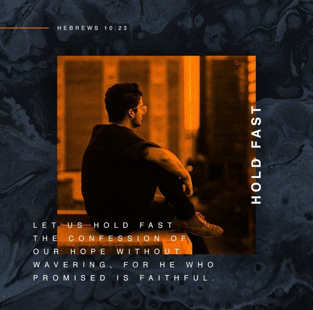 aboundingLOVEcc's tweet image. Let us hold unswervingly to the hope we profess, for he who promised is faithful.
Hebrews 10:23 NIV
hebrews.bible/hebrews-10-23

#ALCC #AboundingLove #LOVEIsHere