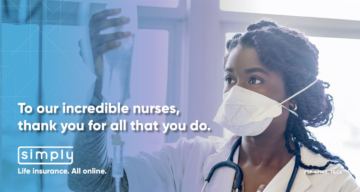 Simply_co_za's tweet photo. Happy International Nurses Day. To the warriors on the front line during this pandemic, your work does not go unnoticed. Thank youโค๏ธ
#InternationalNursesDay #day47oflockdown #SimplyInsurance #Insurtech #ProtectYourPeople #AllOnline #SouthAfricaLockdown #IWillStayAtHome https://t.co/h8aTwekSaN