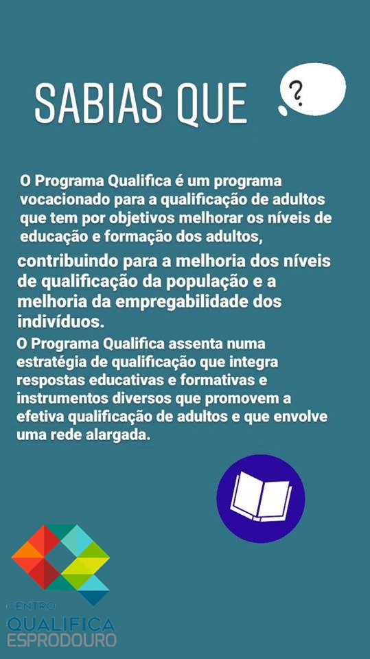 CEsprodouro's tweet photo. Sabias que? #ensino #qualifcação #formaçãoprofissional #qualifica #qualificaçãoprofissional https://t.co/ijhZU0kdaD