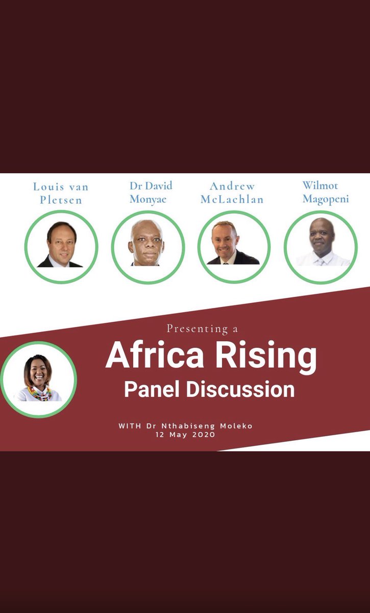Responsible leadership in business and society is a non negotiable. Looking forward to hear the panel experts guide us on how we can make Africa Rise. @drnthabimoleko 
@StellenboschUSB 
#africarising #africanperspectives #collaborativelearning