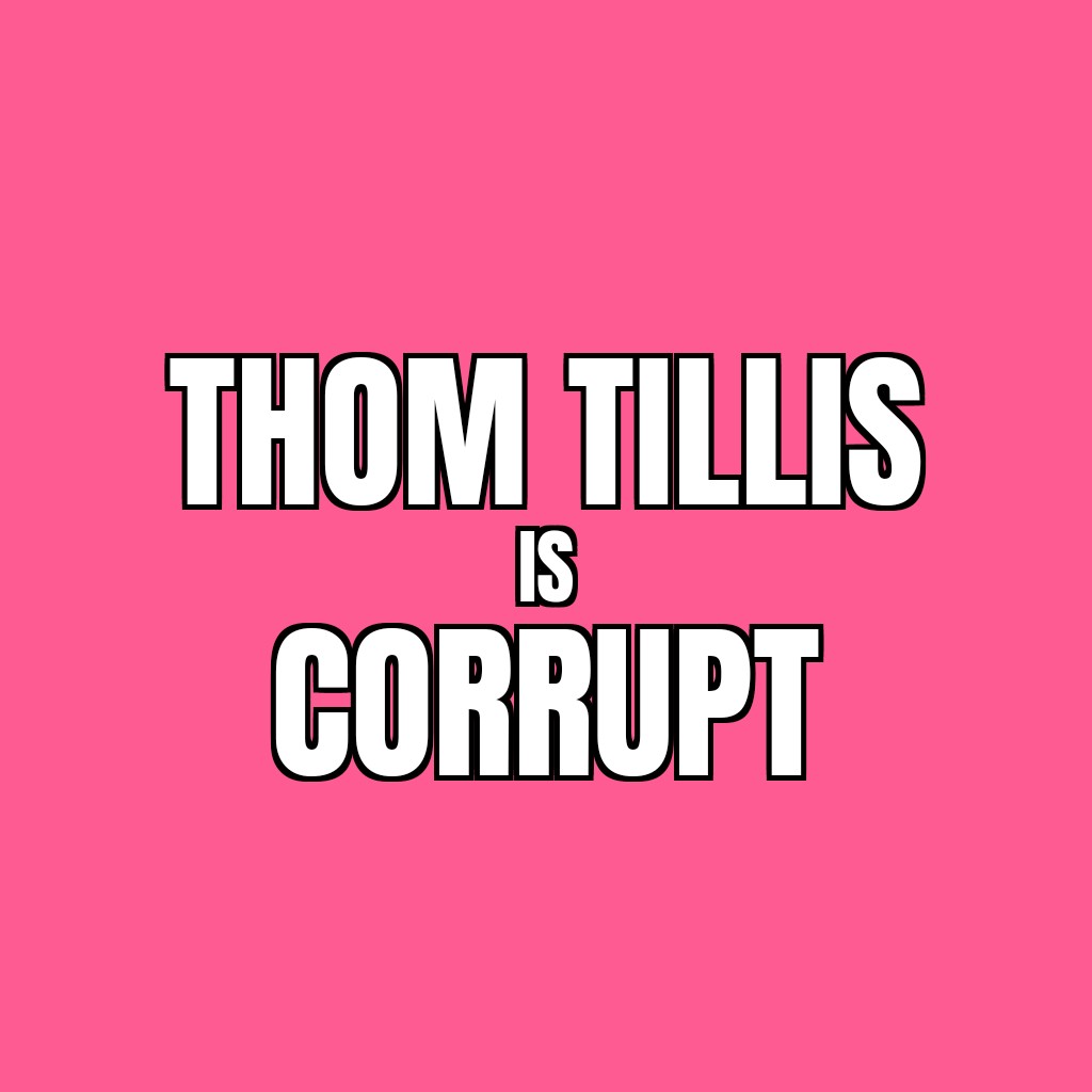 CallTillis's tweet photo. @ThomTillis Tens of thousands of Americans are dead because of your corruption. https://t.co/FN53xDVJcF