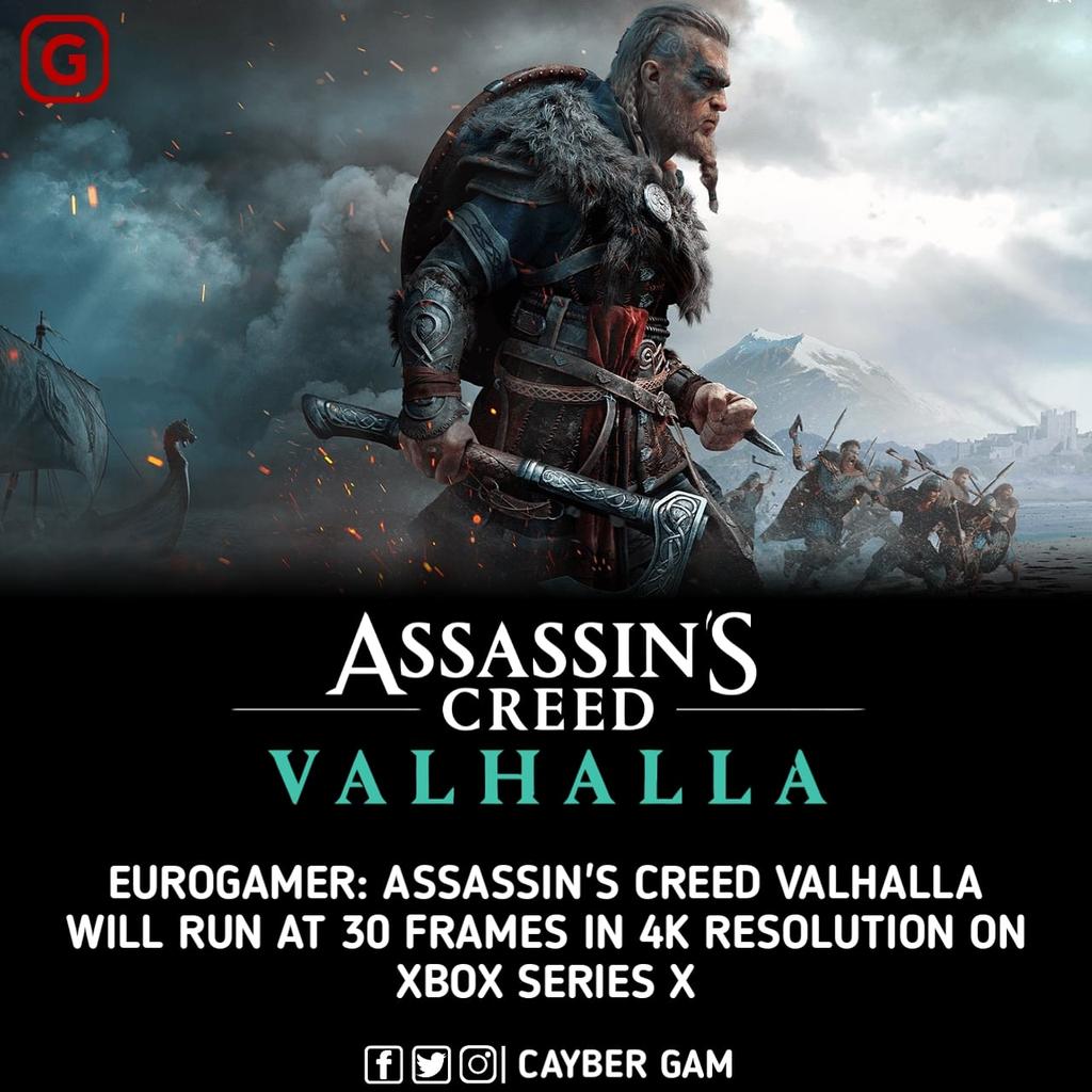 GamCyber's tweet photo. For More News About Games and Movies Follow US ❤.
#AssassinsCreed #AssassinsCreedValhalla #Ubisoft #games #gaming #gamers https://t.co/mZphWkmUDT