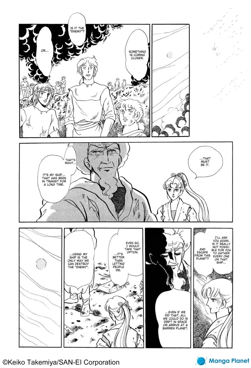 MangaPlanet's tweet photo. 📢FINAL CHAPTER📢

With the humans on a losing side of a one-sided battle, what else can Jimusa and Afulu become?

Stories of Andromeda Galaxy
by Keiko Takemiya (@trapro2017) (SAN-EI Corp)
📘https://t.co/vlU4z6hqJE

Sign up to Manga Planet and let's #ReadMangaTogether for FREE! https://t.co/ZuQYO2w8nx