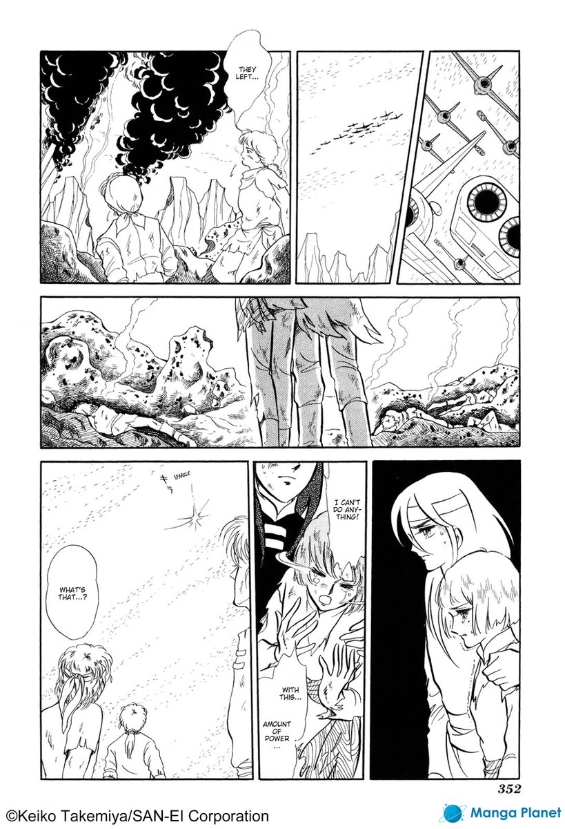 MangaPlanet's tweet photo. 📢FINAL CHAPTER📢

With the humans on a losing side of a one-sided battle, what else can Jimusa and Afulu become?

Stories of Andromeda Galaxy
by Keiko Takemiya (@trapro2017) (SAN-EI Corp)
📘https://t.co/vlU4z6hqJE

Sign up to Manga Planet and let's #ReadMangaTogether for FREE! https://t.co/ZuQYO2w8nx