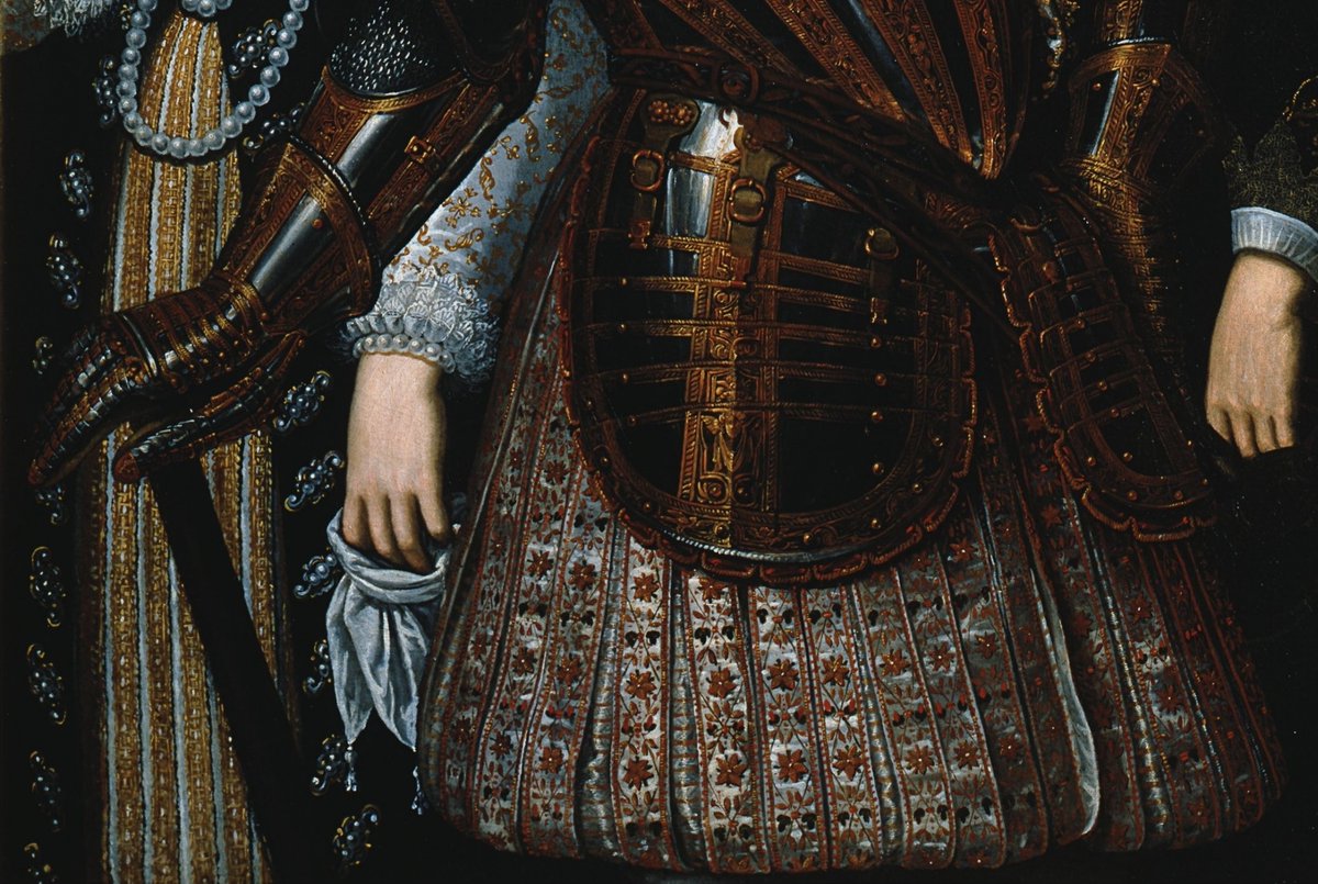 OldPortraiture's tweet photo. Born #OnThisDay in 1590: #CosimoIIdeMedici, Grand Duke of Tuscany (1590-1621)
Portrait with spouse #MariaMaddalenaofAustria and their son #FerdinandoIIdeMedici by school of #JustusSustermans (1597-1681), ca. 1640
#CosimoII #Medici https://t.co/8QEuyWTSbl