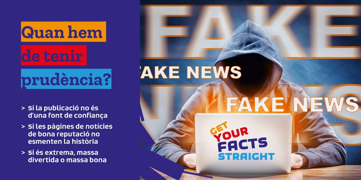 colectic_coop's tweet photo. 🙆🏽‍♀️Molt divertit❓ Molt controvertit❓ Ens ho ha dit “un amic d'un amic”❓ 👆🏽Vigilem! 

#GetYourFactsStraight #AllDigitalWeek #EUMediaLiteracyWeek #LesCosesClares https://t.co/j7v74t6jYC