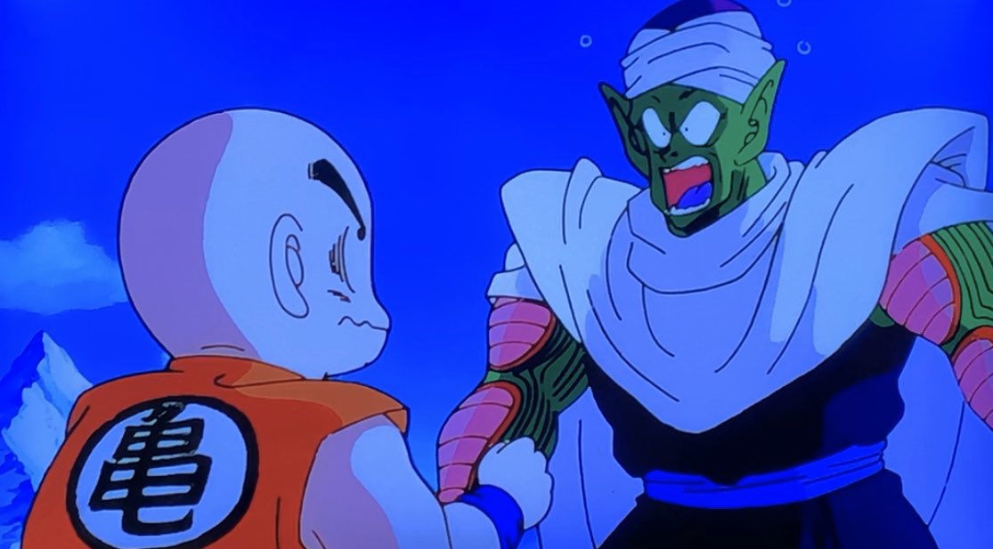 ウェハ スラムダンク初心者 第13話 鬼ごっこ回 蛇の道から落ちて地獄に迷いこんだ悟空は 鬼のゴズとメズを相手に相撲や鬼ごっこをして勝利 蛇の道に戻れるかと思いきや 閻魔大王の元に戻っちゃうというオチが懐かしかったですw 天津飯を追いかけていた